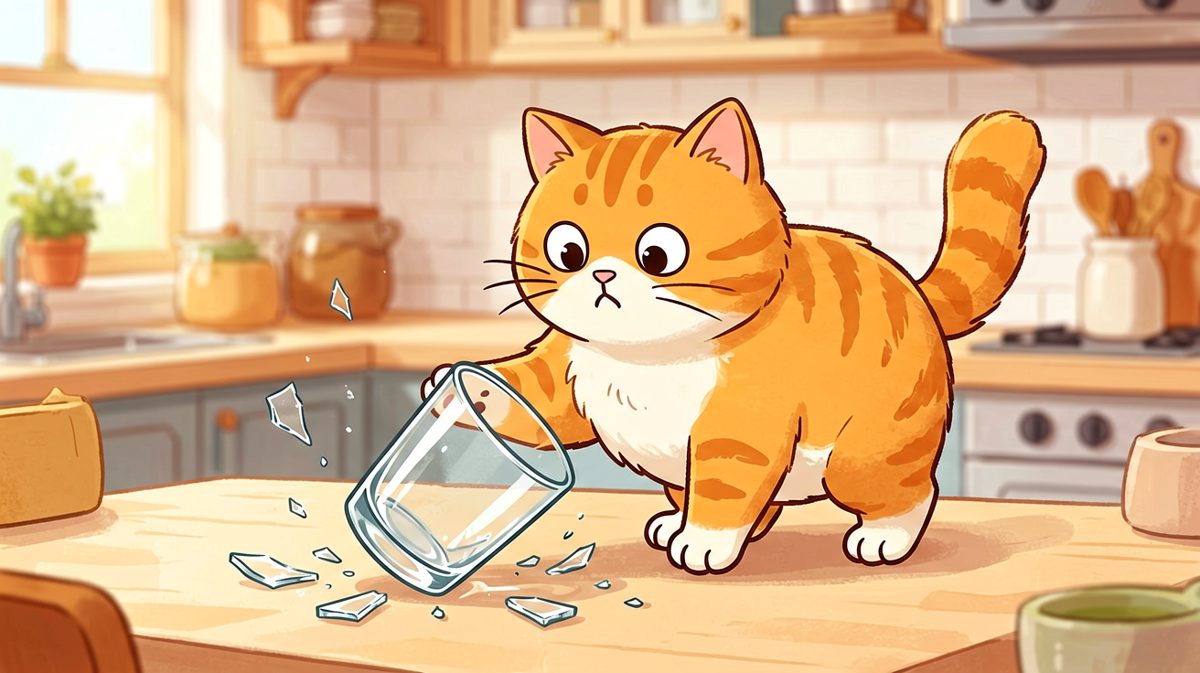 猫咪：不是我推的，是它自己不想活了