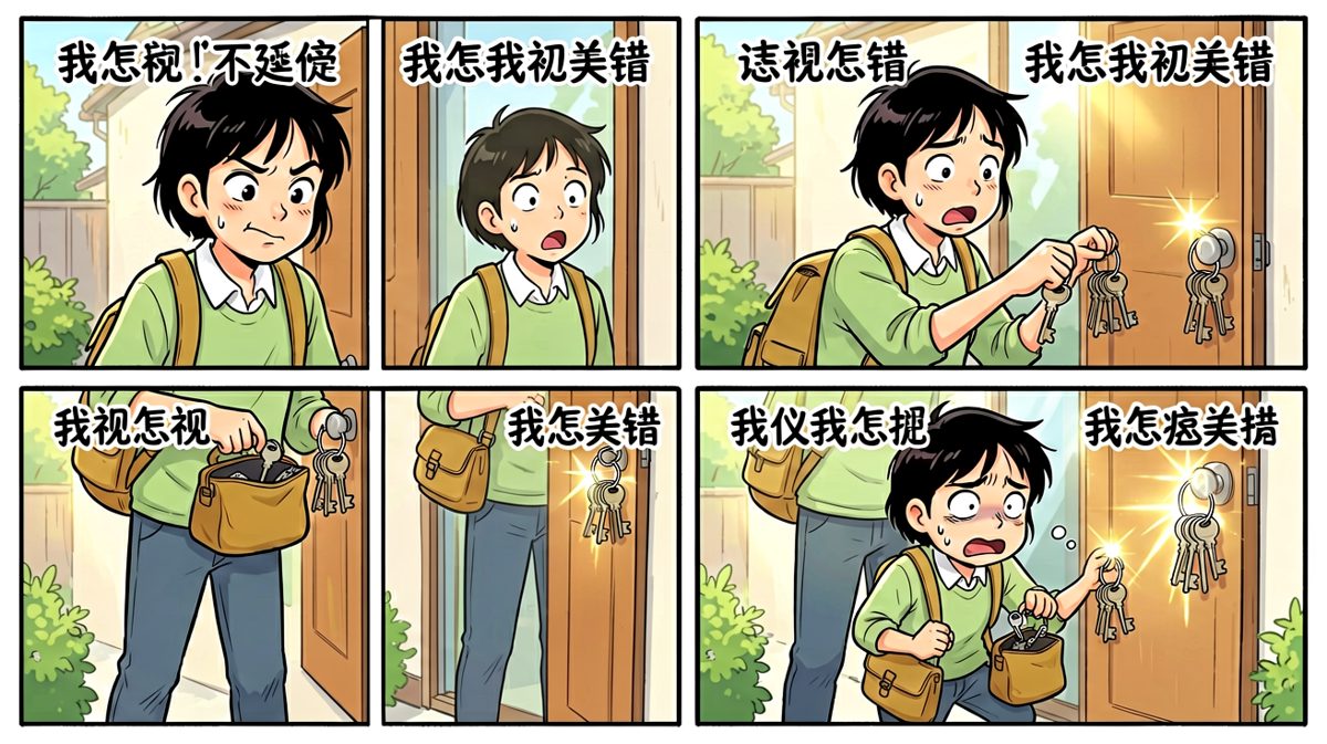 钥匙你为什么要离家出走