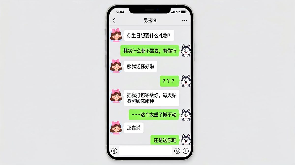 求生欲拉满，男生被'送你'二字当场吓醒