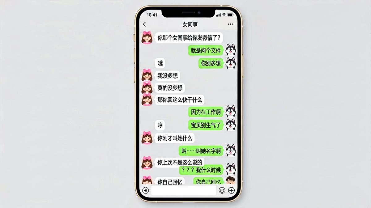 查岗现场，男生一步步掉进自己挖的坑