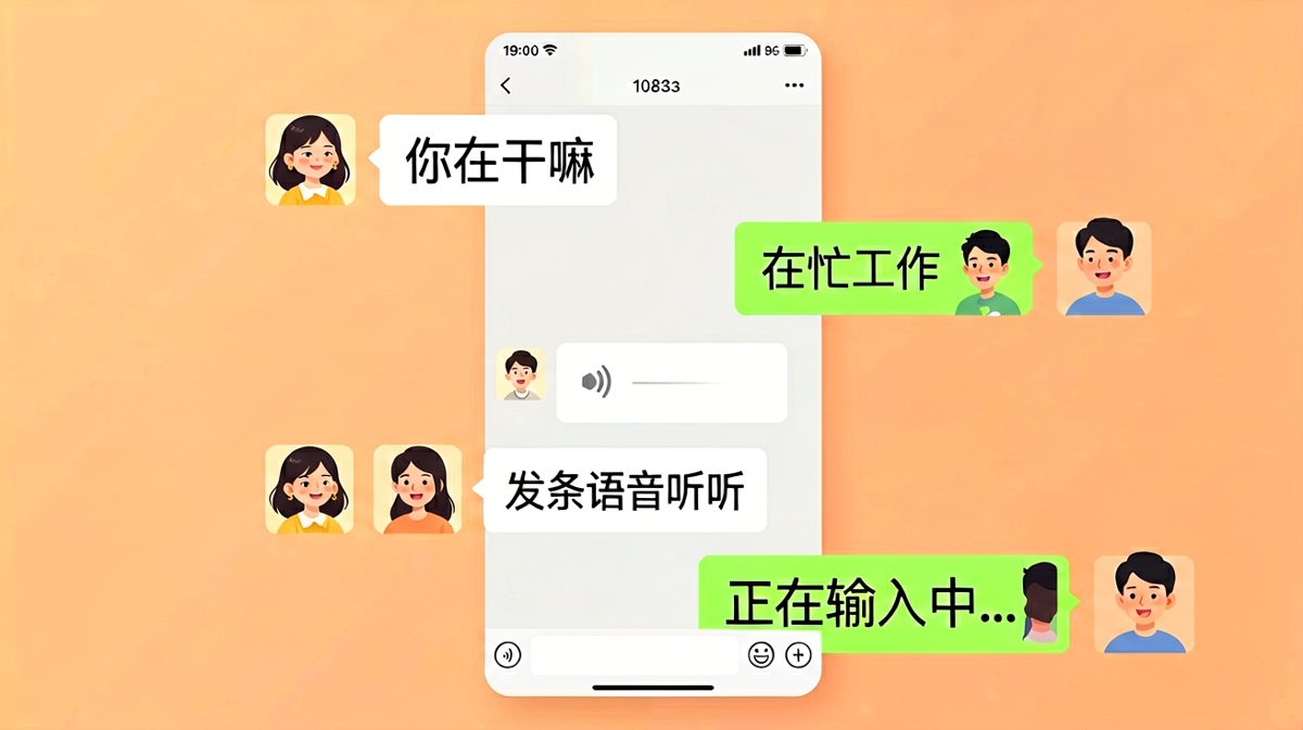 从敷衍回复到漫长的'正在输入中'，他到底在酝酿什么？