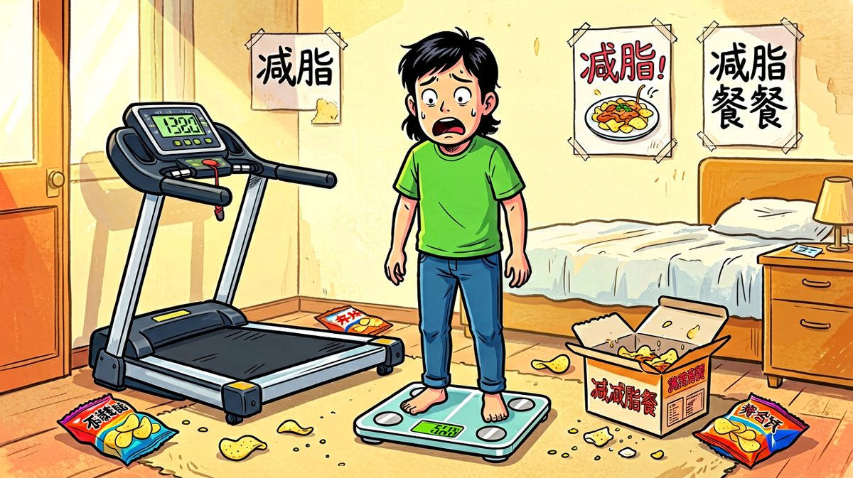 减肥这件事，明天一定开始