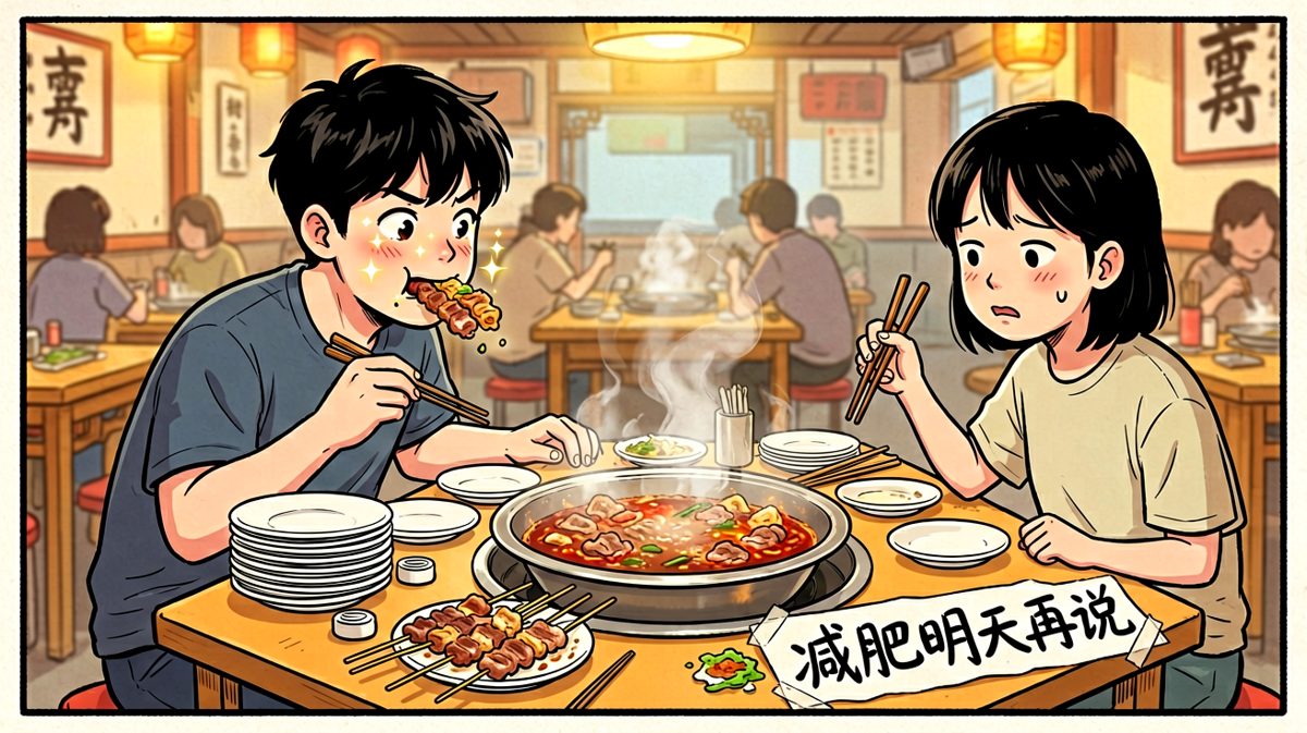 第二天：火锅真香，减肥再议
