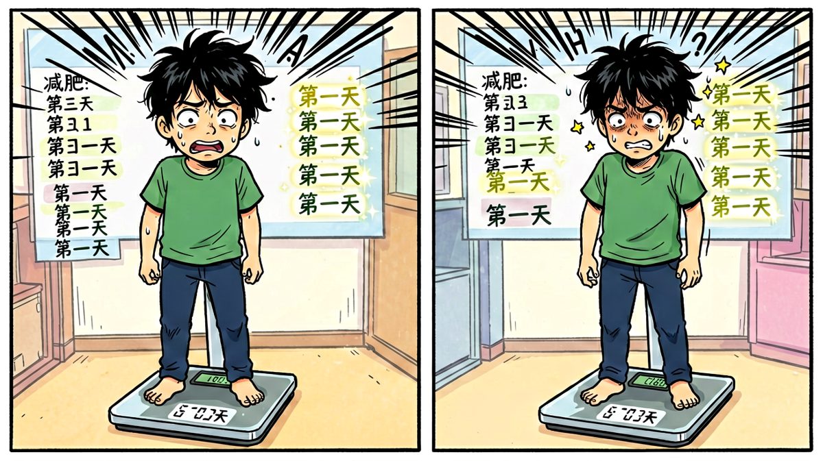 第三天上秤：一切回到了原点……