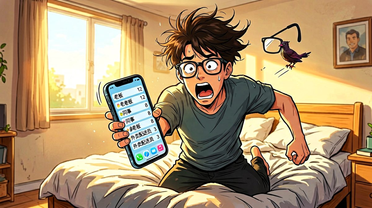 惊醒！已经迟到了两小时