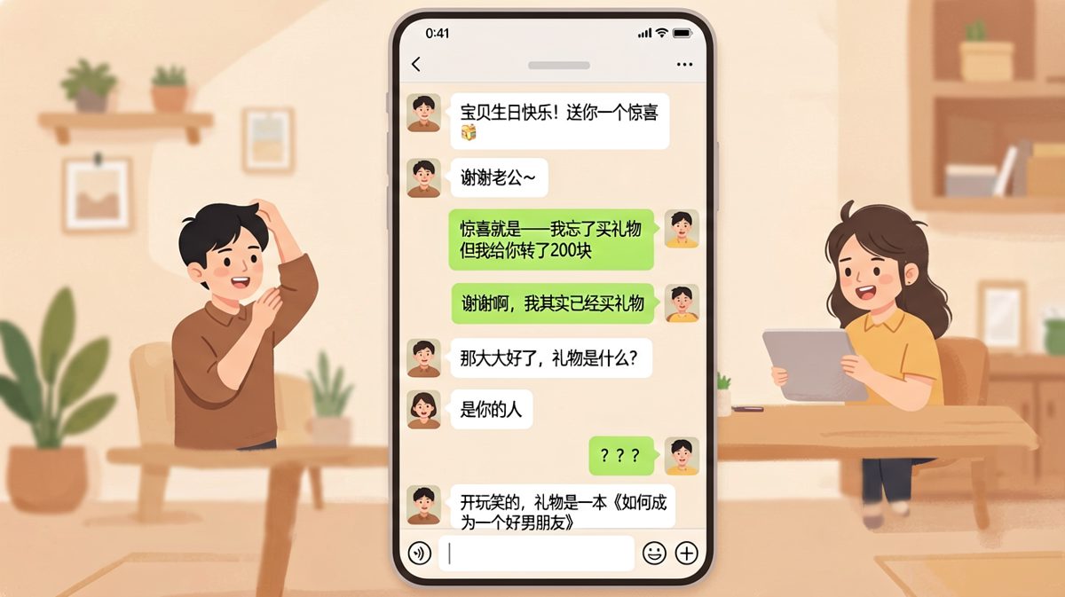 直男式浪漫：发红包也算惊喜？
