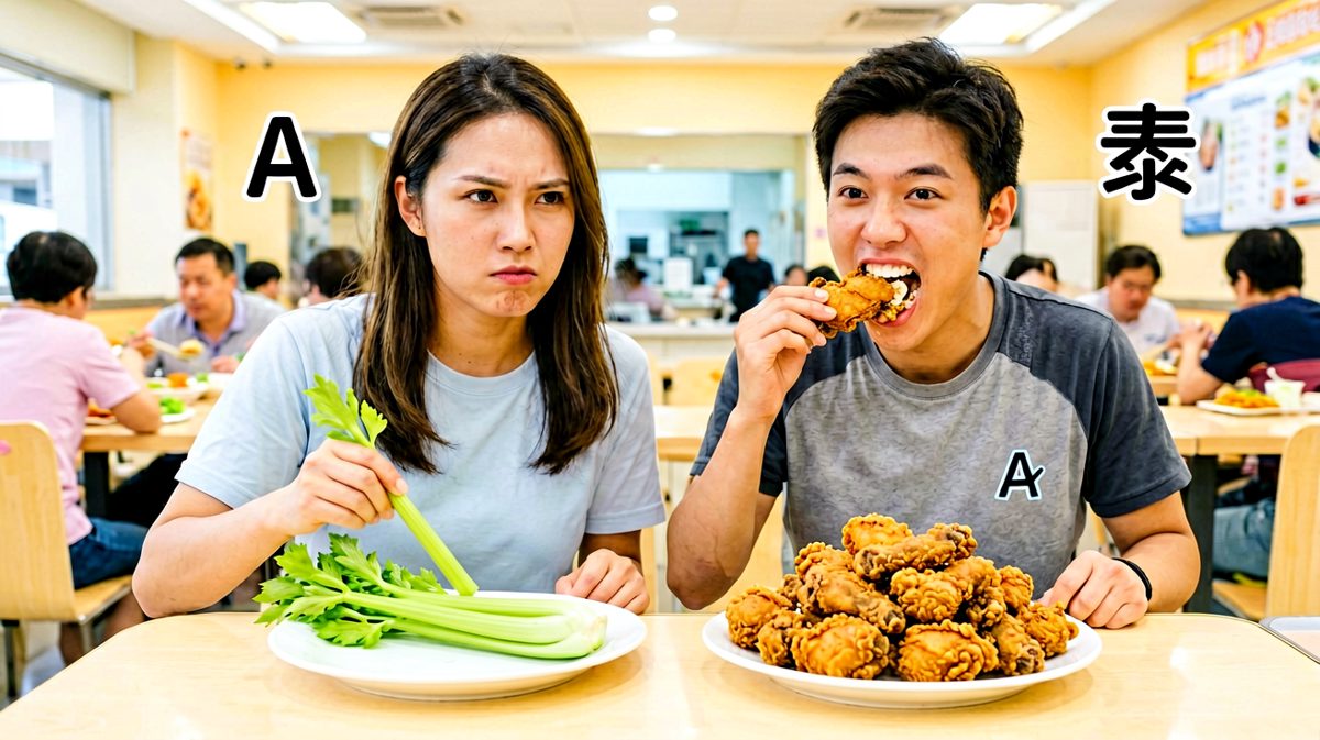 这就是所谓的'健康饮食'平衡