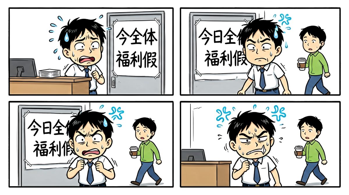 今天是周五放假……我拼尽全力白跑了。