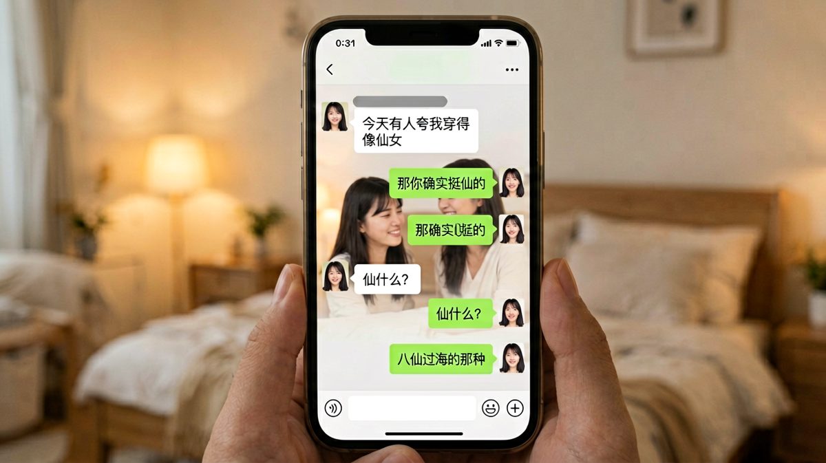 仙女变八仙，男朋友对女朋友的彩虹屁翻车现场
