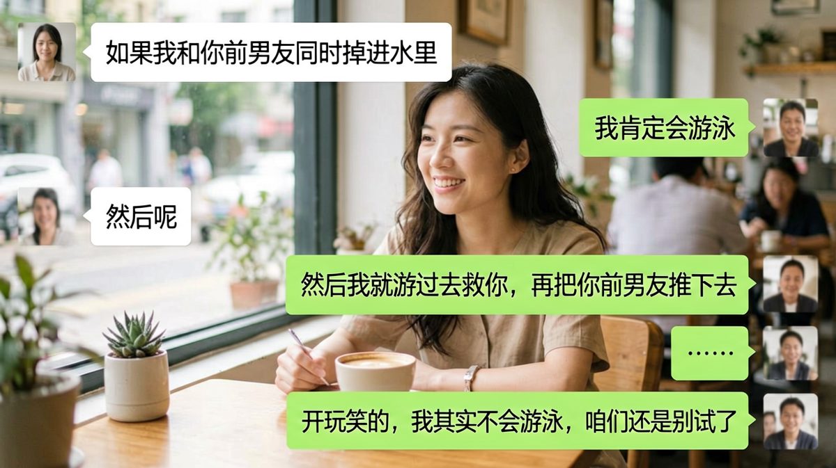 送命题变安全题，男朋友的求生逻辑清奇