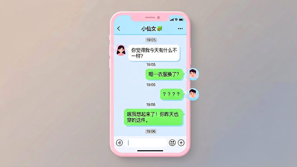 送命题现场：男生对女友今日穿搭的致命观察