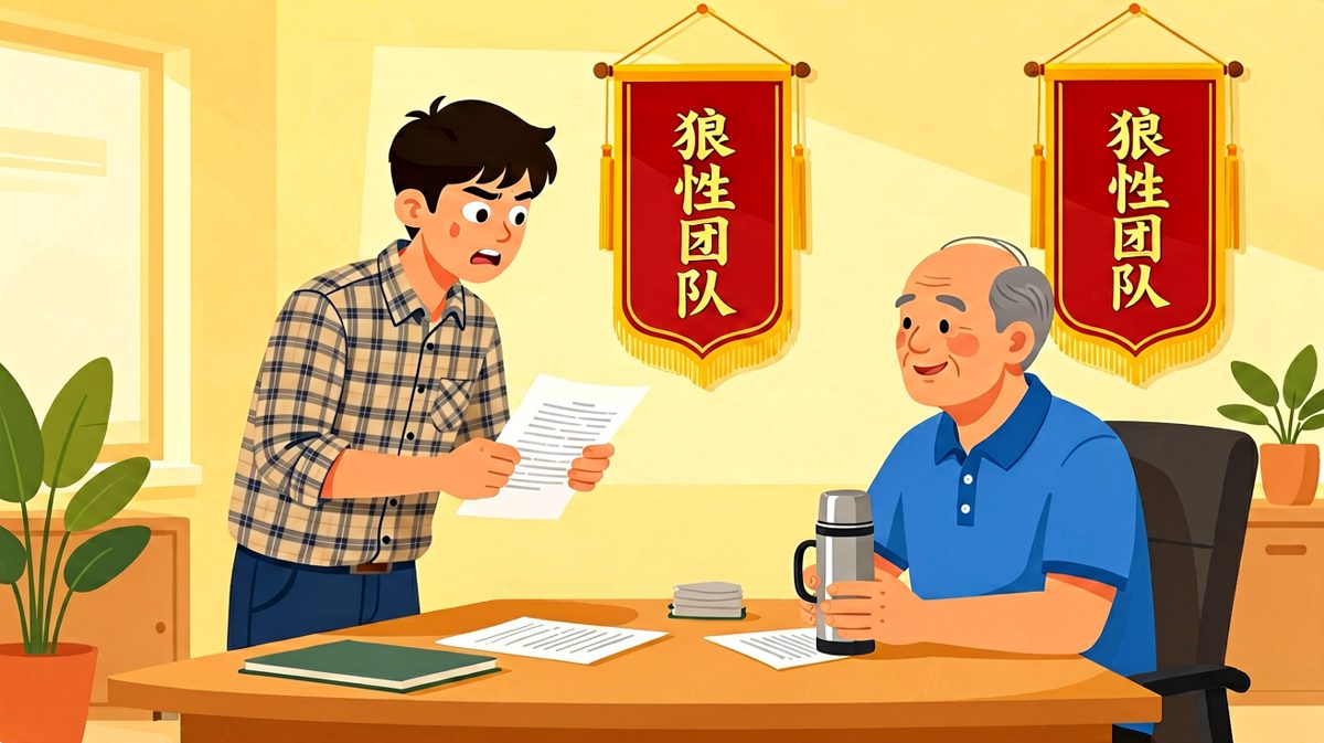 员工递上辞职信，老板淡定端茶，以为要走了，老板却说——"你走了谁帮我薅我头发？"