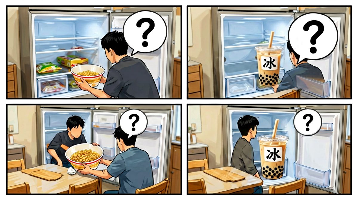 可它就在冰箱里啊！！！