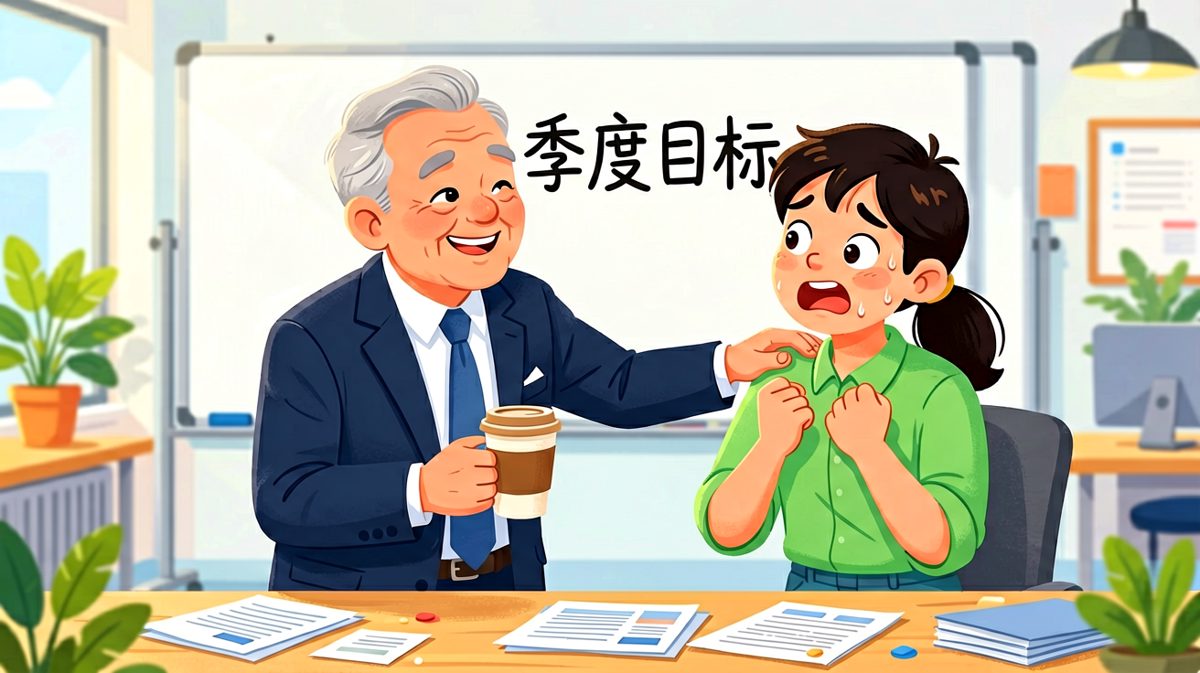 老板亲切拍肩：'小李啊，你上周连续加班7天，我都看在眼里。'员工感动到流泪。老板继续：'所以这个月加班费，公司决定给你——调休！'