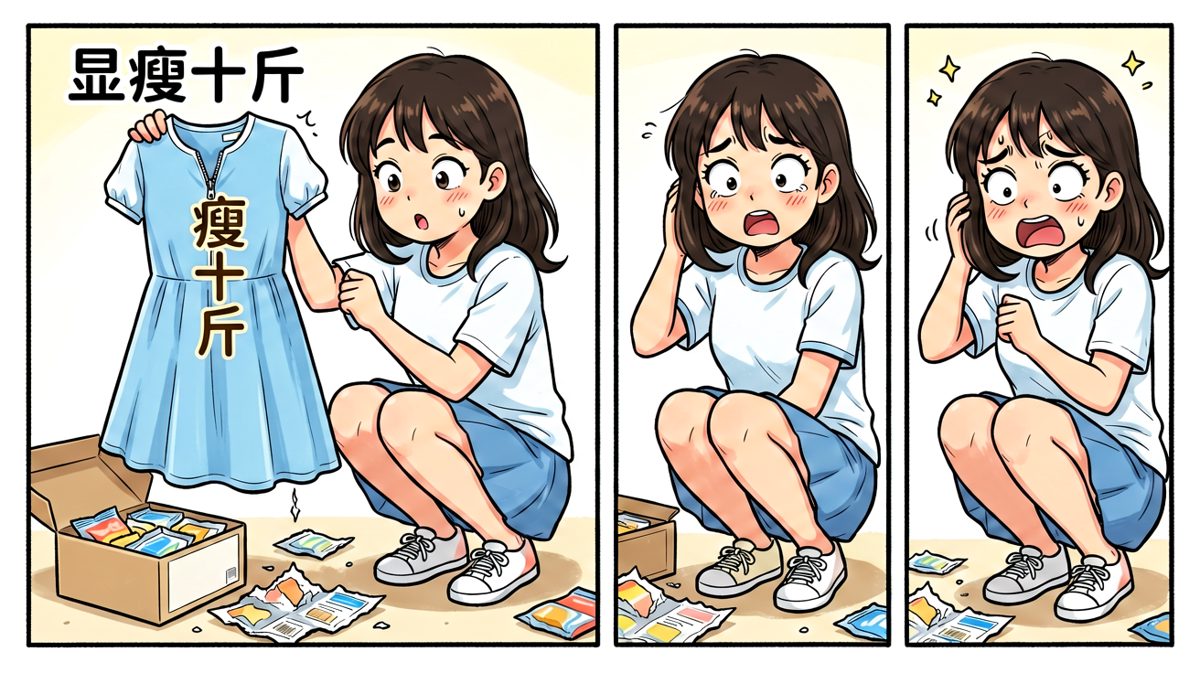 打开快递，信心崩塌