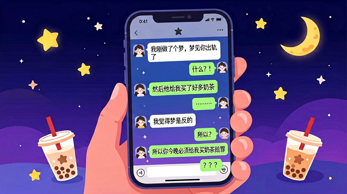 「梦是反的」——女朋友的逻辑永远无法反驳