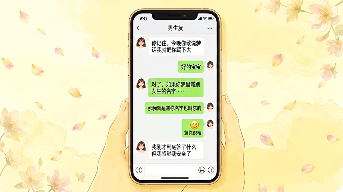 求生欲拉满的男生，一句话把自己绕进去了。