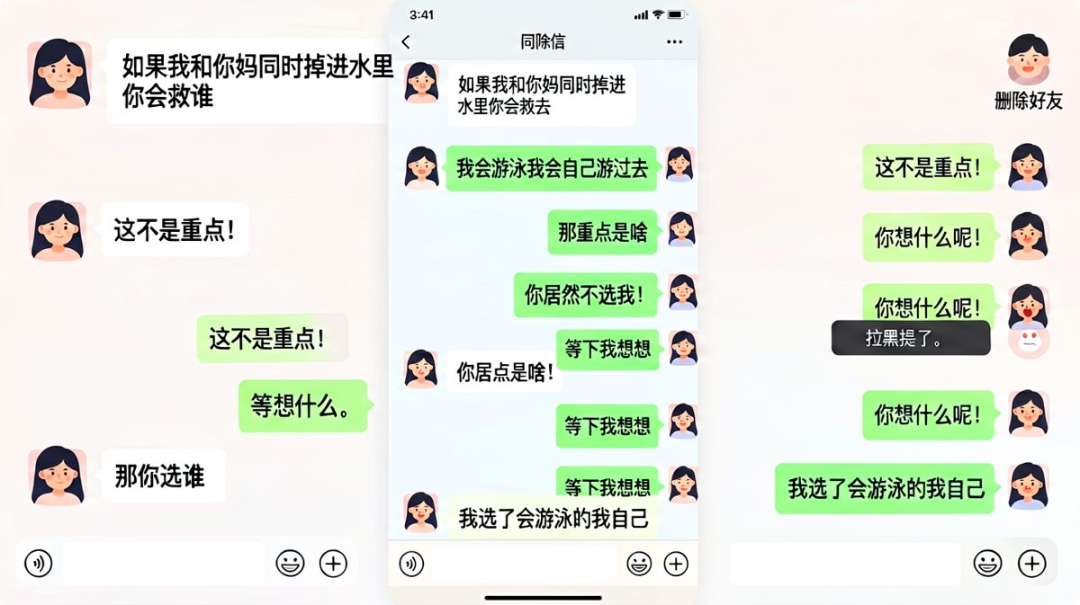 水逆退散，直男语录终结爱情