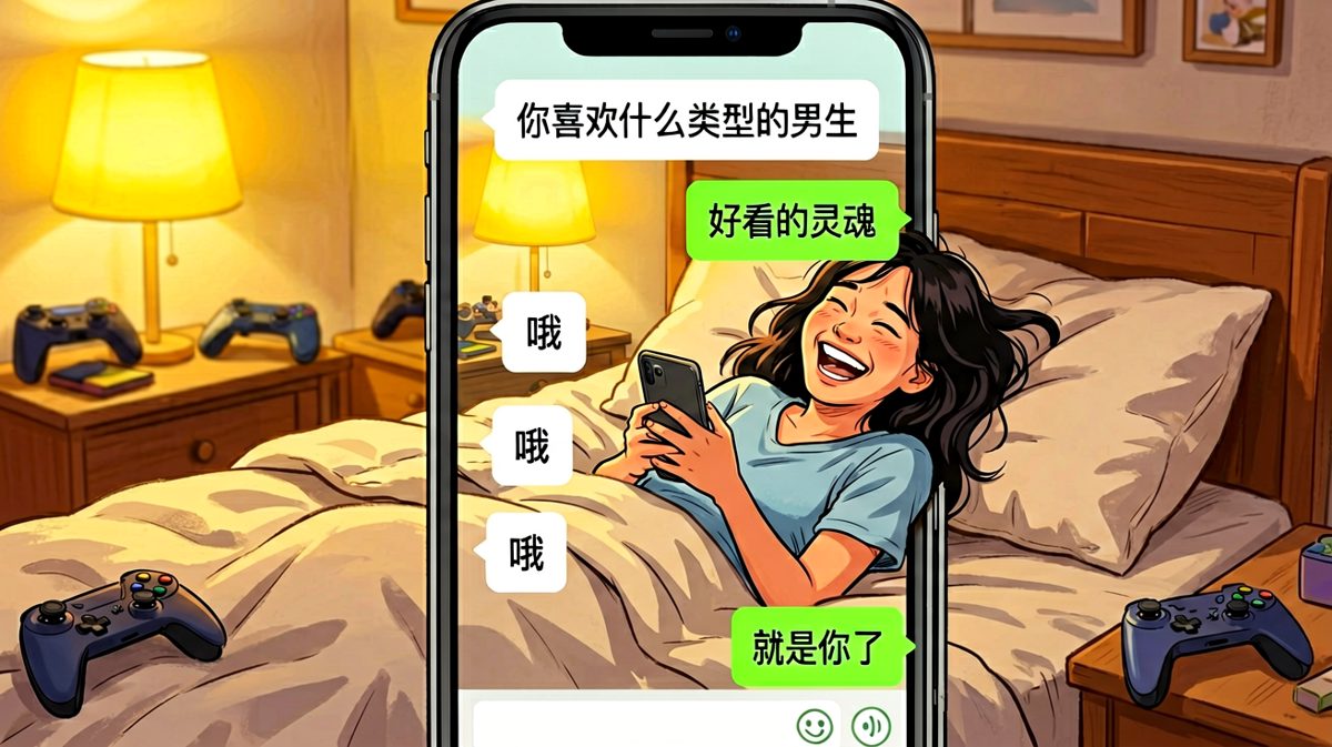 当她说'你喜欢什么类型'——陷阱已开启