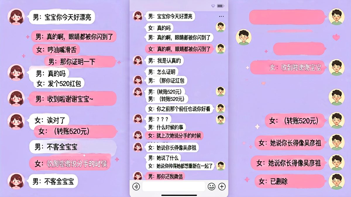 《那你还我微信》—— 感谢前任送的彩虹屁