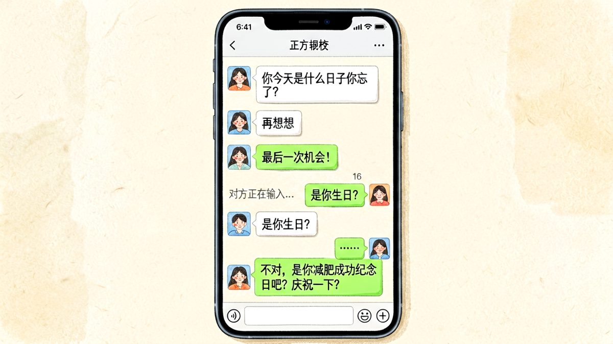 纪念日危机：男生精准避开所有正确答案的求生欲名场面