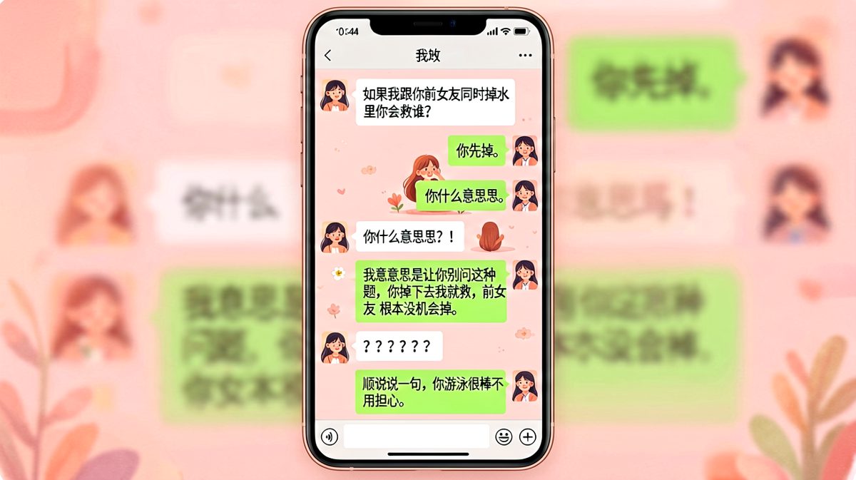 送命题终极破解：用逻辑反杀的情感高手男生