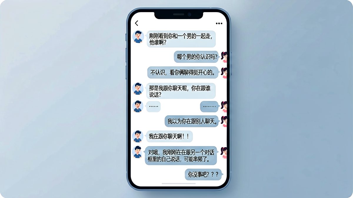 吃醋吃到自己头上