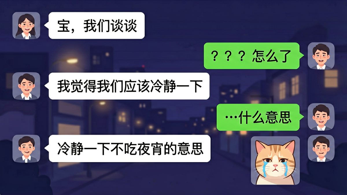 谈恋爱三年，终于学会了精准踩雷