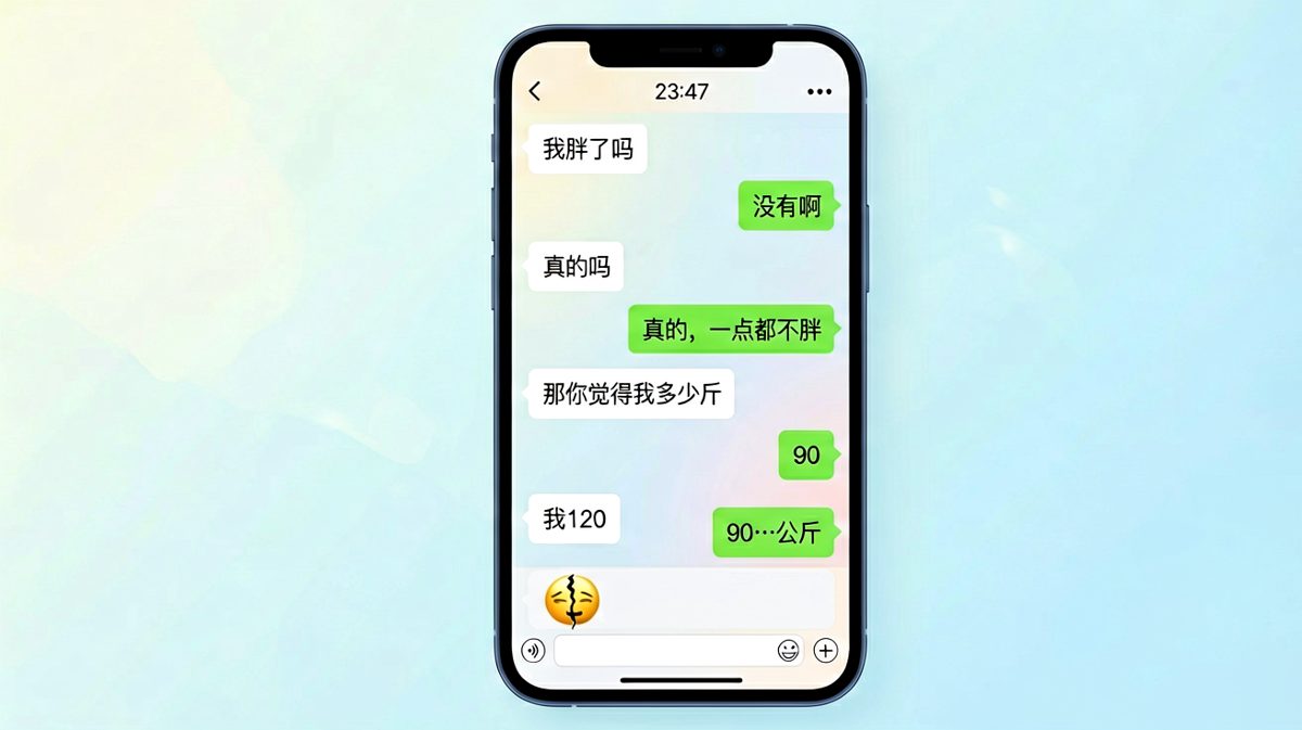90公斤——男朋友的求生欲为零