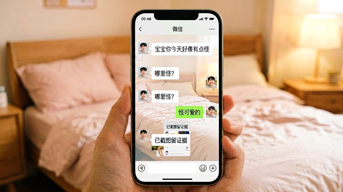 男生表白被截图