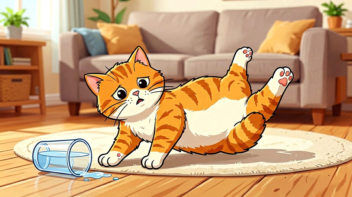 猫咪：这尾巴到底是谁的？