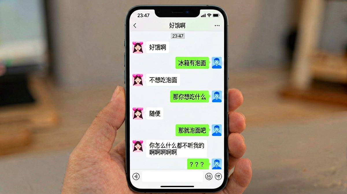 "随便"是一场灾难的开始——深夜饿醒点餐翻车现场。