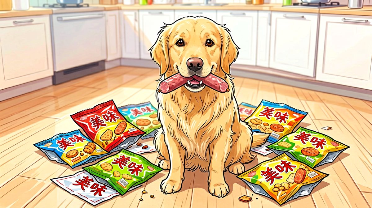 狗：不是我吃的，是袋子先动的手！