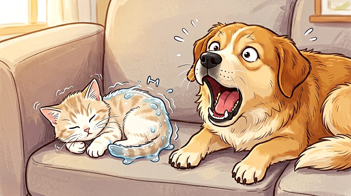 猫：你的呼噜是核磁共振吗？！