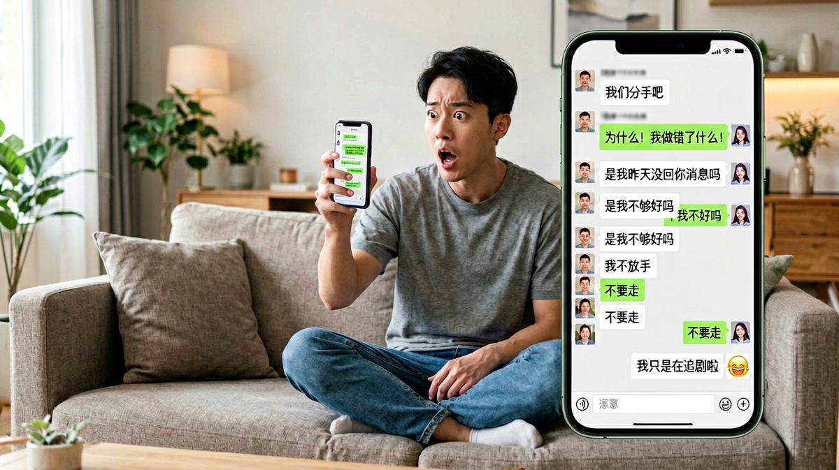 一句'分手'引发的万字挽留
