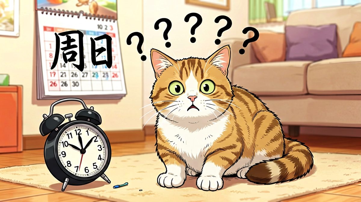 等等……今天明明是周日？！