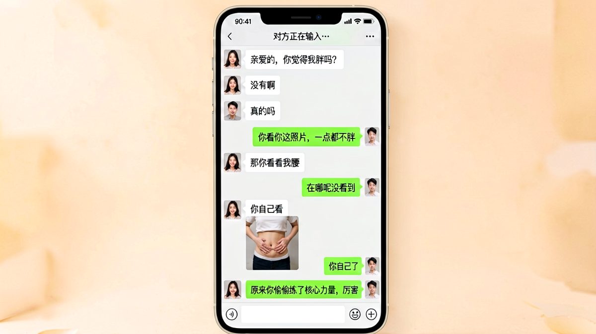 送命题之'你腰呢'