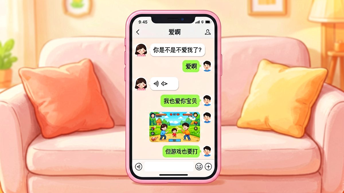 「我也爱你宝贝」——但游戏也要打