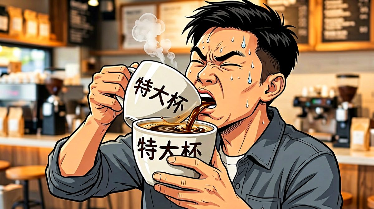 第一口下去，表情逐渐失控。