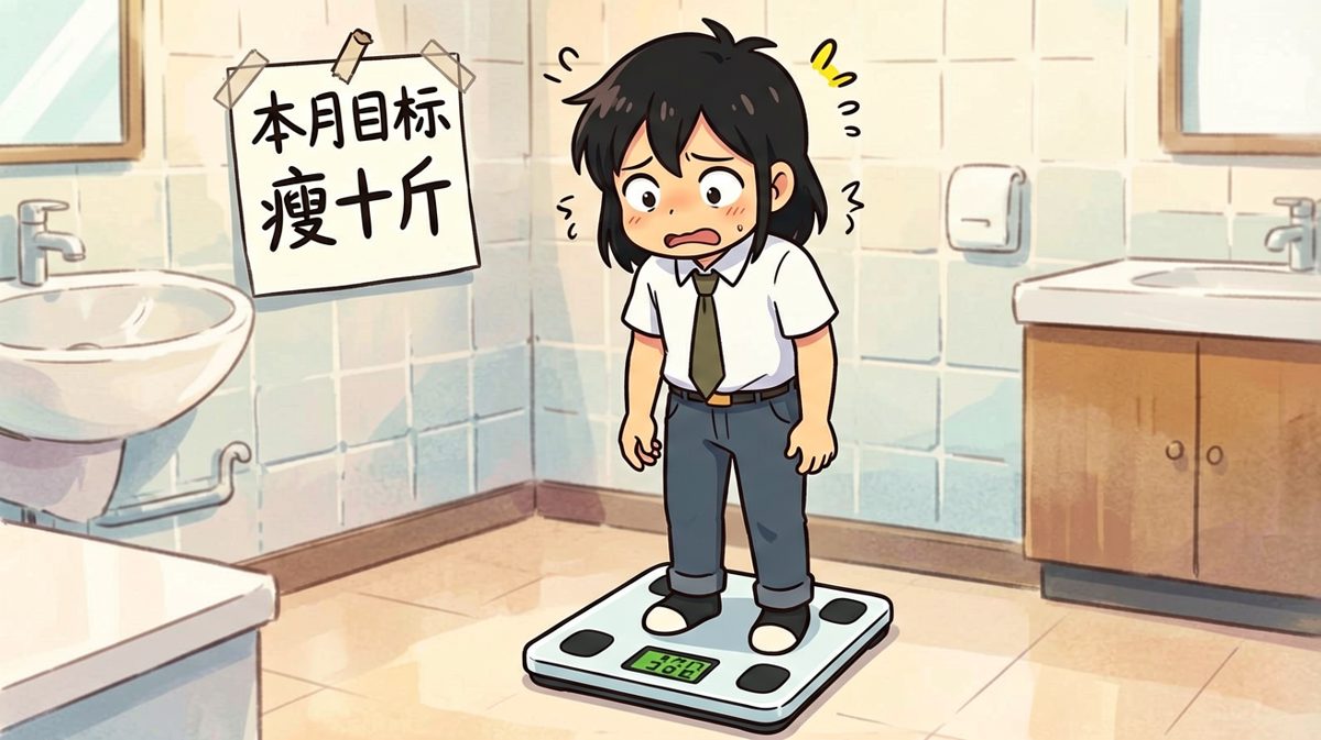 上秤那一刻，世界崩塌了