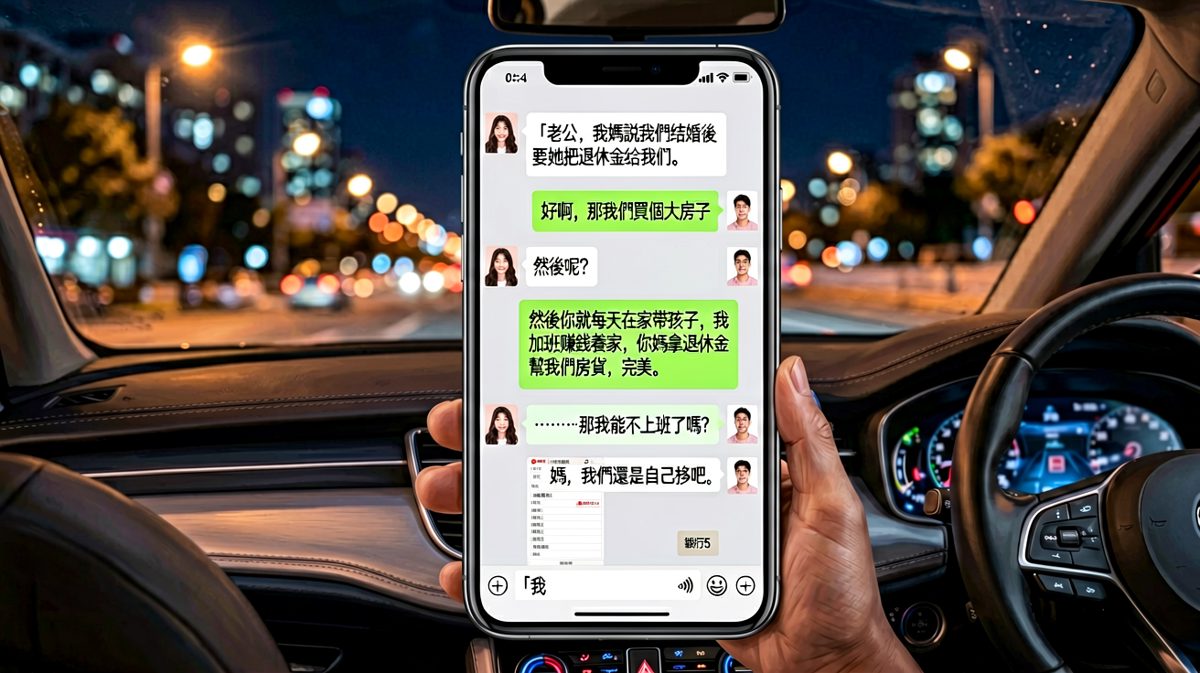 她说想躺平，他发了空账户截图