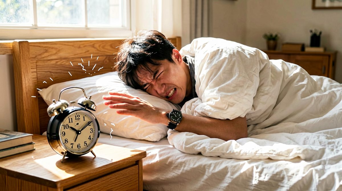 闹钟响了，但人已经不存在了