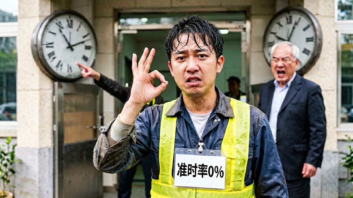 老板：你为什么总是迟到？我：因为闹钟总在关键时刻背叛我