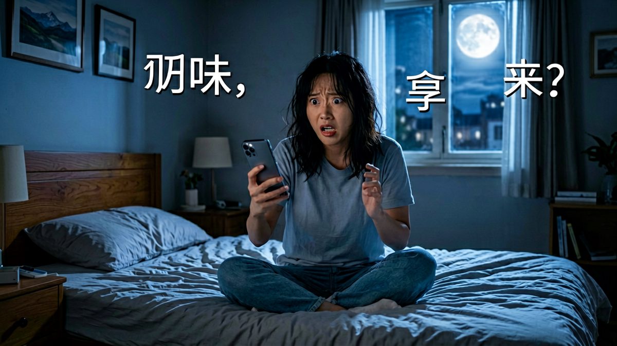 半夜发现手机不见了