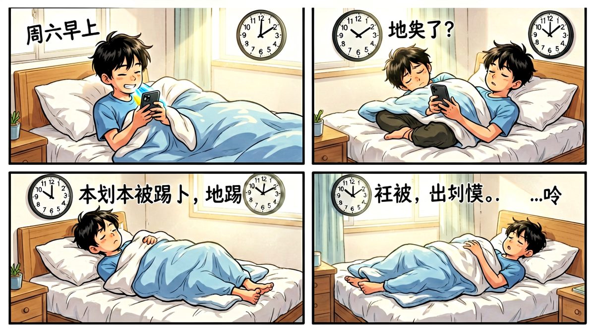 周六上午11点，计划？不存在的