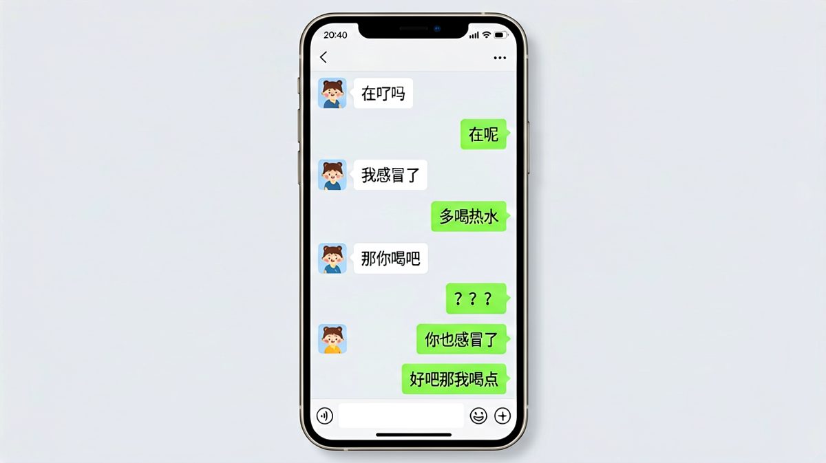多喝热水的终极用法——让男朋友也感冒