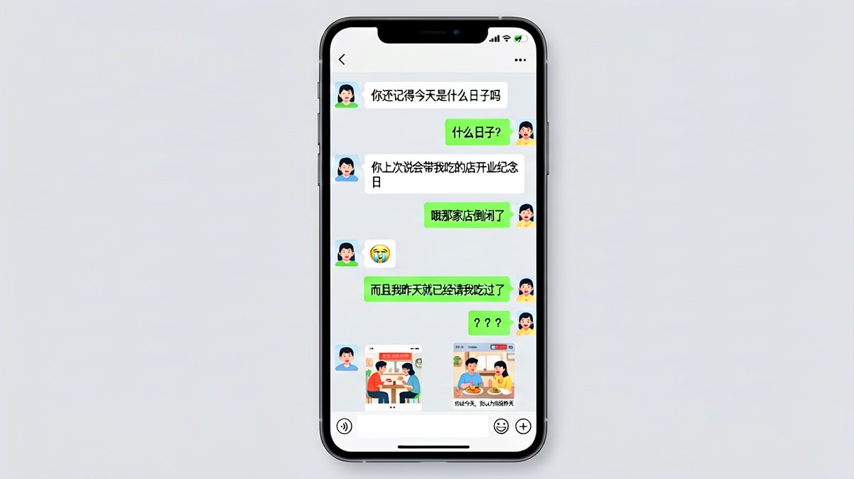 纪念日的精准偏移与直男的逻辑闭环
