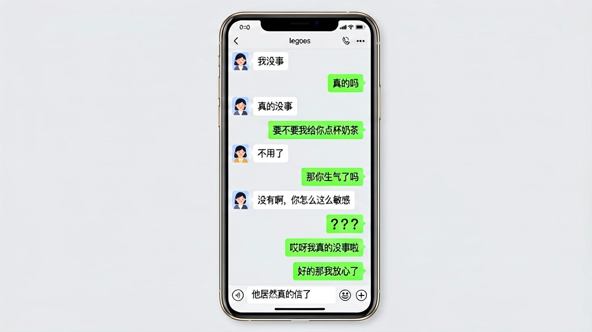 '我没事'等于'你有事大了'