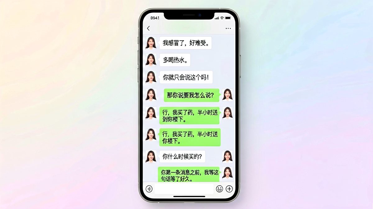 看似敷衍实则早有准备的行动派男友。