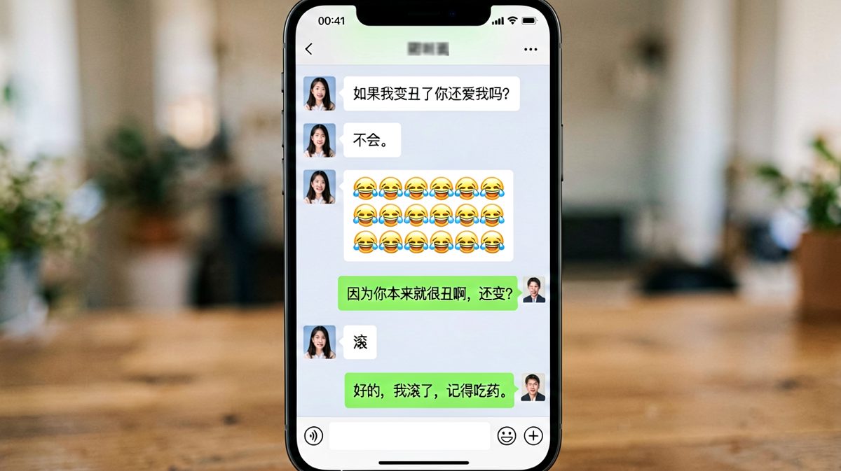 以毒攻毒的硬核回答，女生直接被噎到说不出话。
